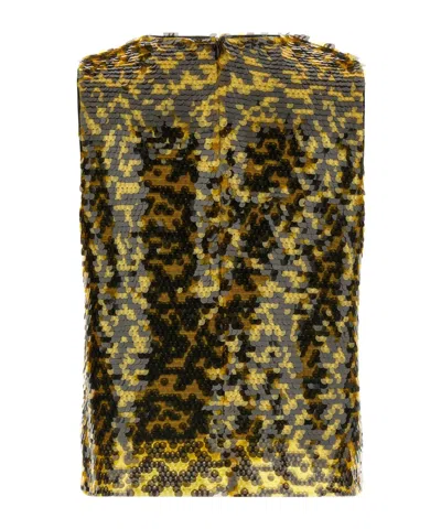 Staud Seraphina Sequin-embellishment Sleeveless Top In Multi