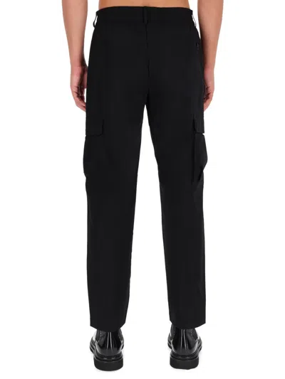 Versace Jeans Couture Technical Cargo Pants In Black