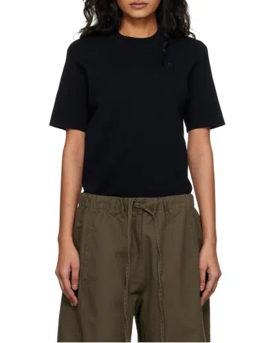 Entire Studios Slim Fit Crew Neck T-shirt In Black
