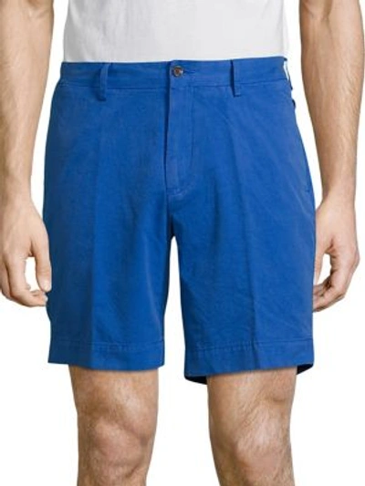 Polo Ralph Lauren Straight-fit Pima Chino Shorts In Royal