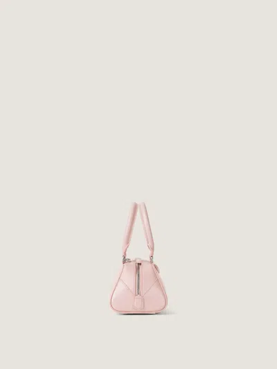 Givenchy Mini Structured Top Handle Handbag With Gold-tone Hardware In Pink