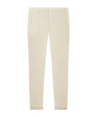Dondup Casual Pants With Belt Loops In Neutral