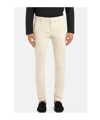 Dondup Casual Pants With Belt Loops In Neutral