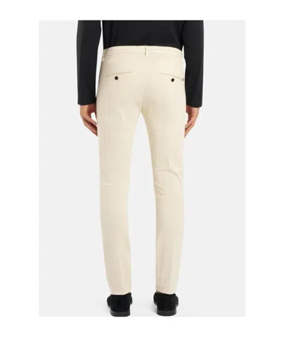 Dondup Casual Pants With Belt Loops In Neutral