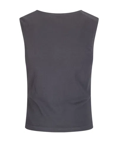 Samsoe & Samsoe Sleeveless Vest In Black