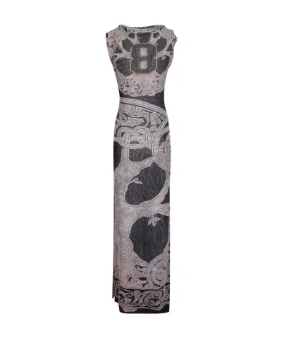 Ottolinger Patterned Dress In Gray