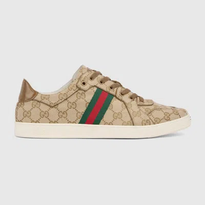 Gucci Stretch Gg Canvas Low-top Sneakers In Multi