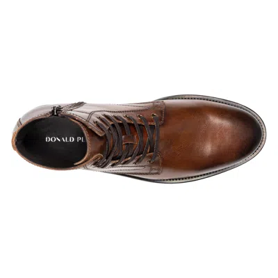 Donald Pliner Men Pete Cognac Boot In Brown