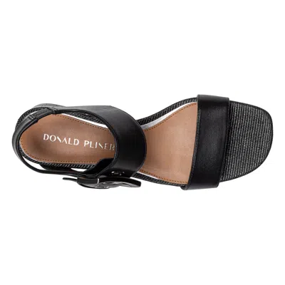 Donald Pliner Vixi Ankle Strap Sandal In Black