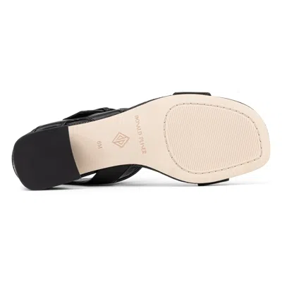 Donald Pliner Vixi Ankle Strap Sandal In Black