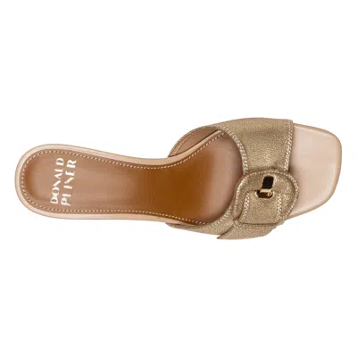 Donald Pliner Women Cherry Pale Gold Casual In Gold