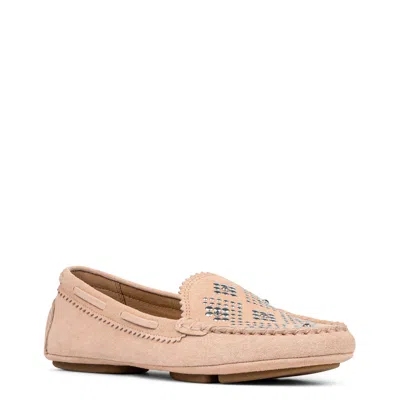 Donald Pliner Women Rebina Embellished Rosette Suede Casual In Multi