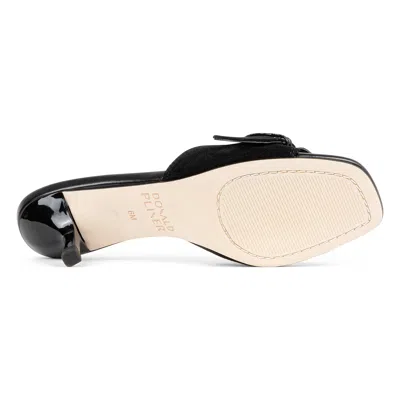 Donald Pliner Women Cherry Black Suede Casual In Black