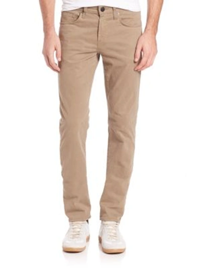 J Brand Kane Slim Straight Fit Jeans In Auburn