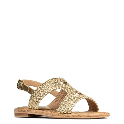 Donald Pliner Women Hectorly Platino Casual In Gold