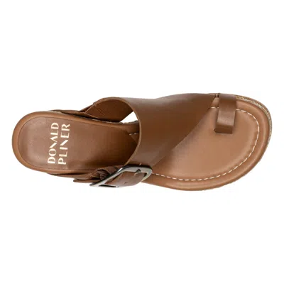 Donald Pliner Women Gyer Buckle Cognac Casual In Brown