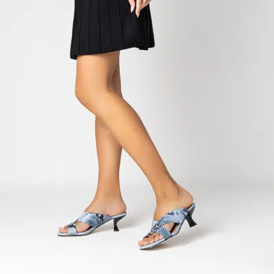 Donald Pliner Women Kaysha Denim Casual In Blue