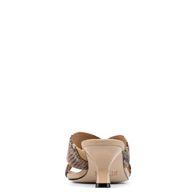 Donald Pliner Mule Kitten Heel Sandal In Animal Print