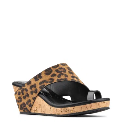 Donald Pliner Women Gyer Leopard Suede Casual In Animal Print