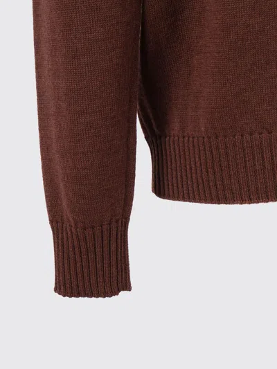 Ballantyne Turtleneck Wool Pullover In Brown