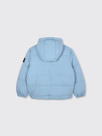 Marc Jacobs Checked Puffer Jacket In Blue