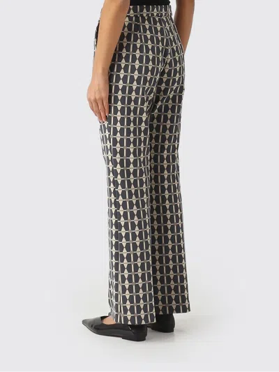 Maliparmi Geometric-pattern Trousers In Gray