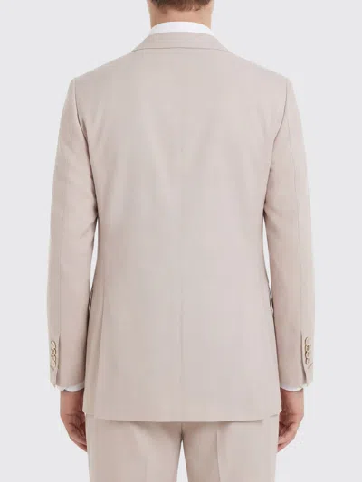 Tom Ford Double-breasted Buttoned Blazer In Neutral
