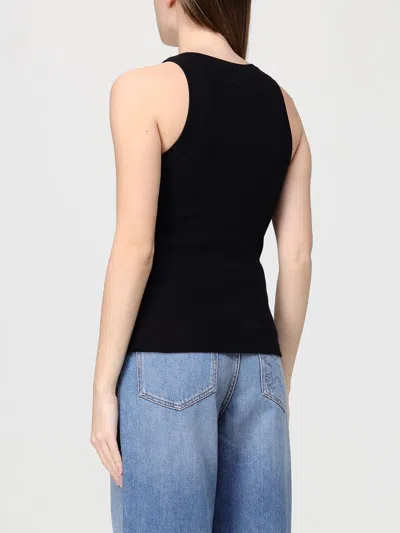 Ami Alexandre Mattiussi Ami Paris Women Ami De Couer Cotton Tank Top In Black