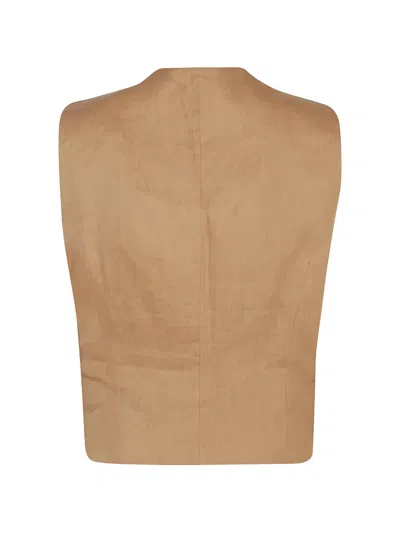 Actualee Button Gilet In Multi