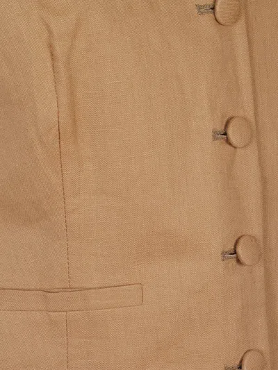 Actualee Button Gilet In Multi