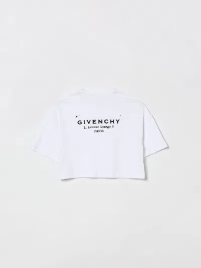Givenchy T-shirt Kids  In White