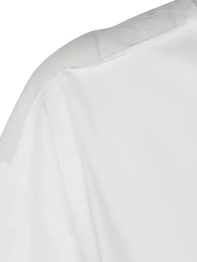 Alpha Studio Insert Boxy T-shirt In Multi