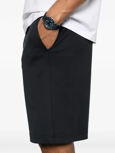 Herno Buttoned Shorts In Black