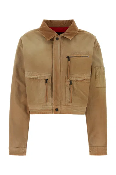 Dsquared2 Dsquared Camel Denim Jacket In Brown