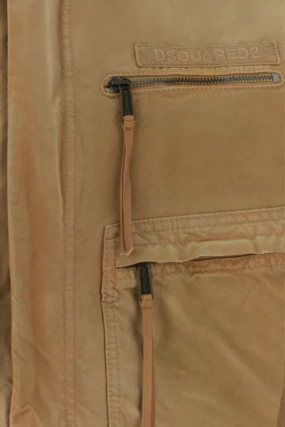 Dsquared2 Dsquared Camel Denim Jacket In Brown