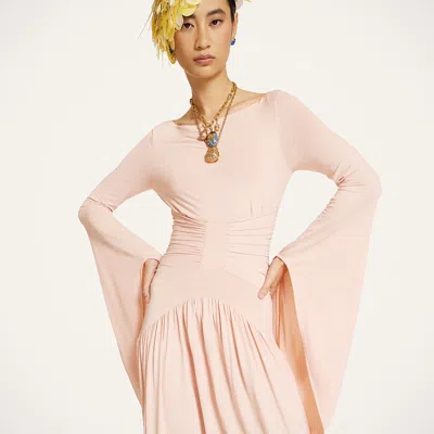 La Doublej Paillette Hat In Pattern