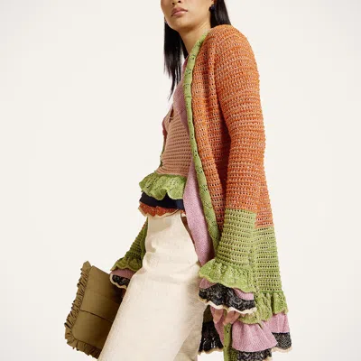 La Doublej Eight Counts Cardigan In Multi