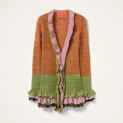 La Doublej Eight Counts Cardigan In Multi