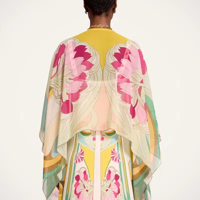 La Doublej Maria Cape In Multi