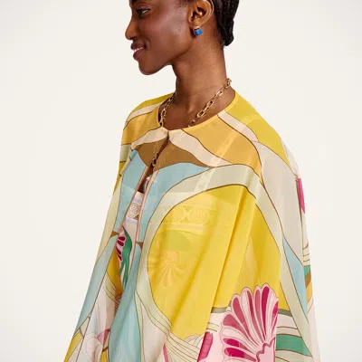 La Doublej Maria Cape In Multi