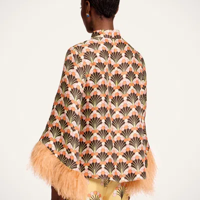 La Doublej Make An Exit Top In Brown