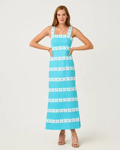 Lilly Pulitzer Davis Maxi Dress In Blue