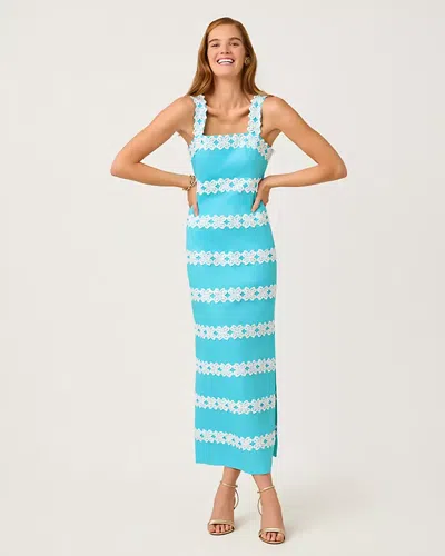 Lilly Pulitzer Davis Maxi Dress In Blue