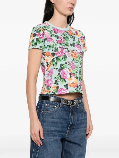 Kenzo Floral T-shirt In Multi