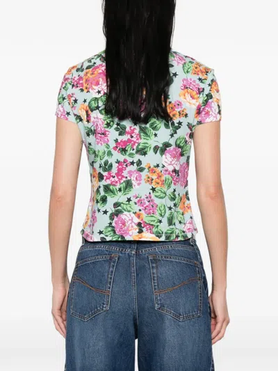 Kenzo Floral T-shirt In Multi