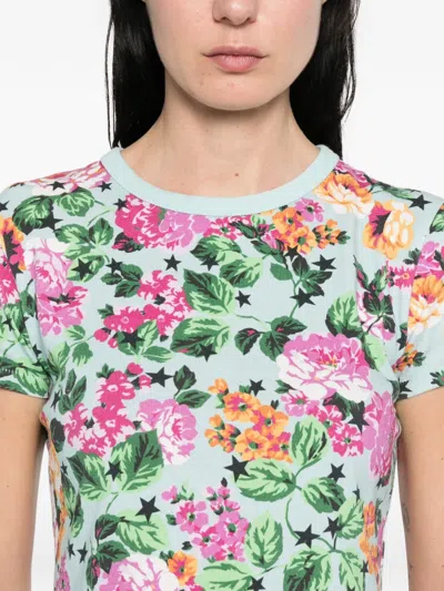 Kenzo Floral T-shirt In Multi