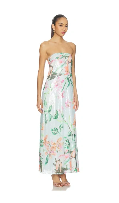 Roame. Bianca Sequin Gown In Multi