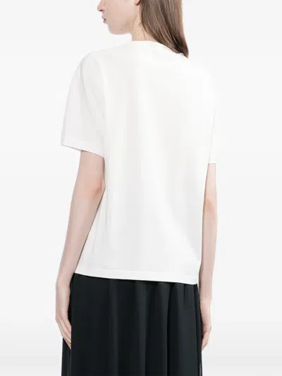 Fred Perry Crew Neck T-shirt In White