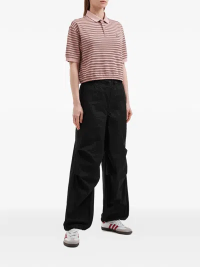 Fingercroxx Drawstring Trousers In Black