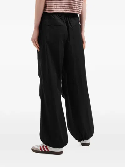 Fingercroxx Drawstring Trousers In Black